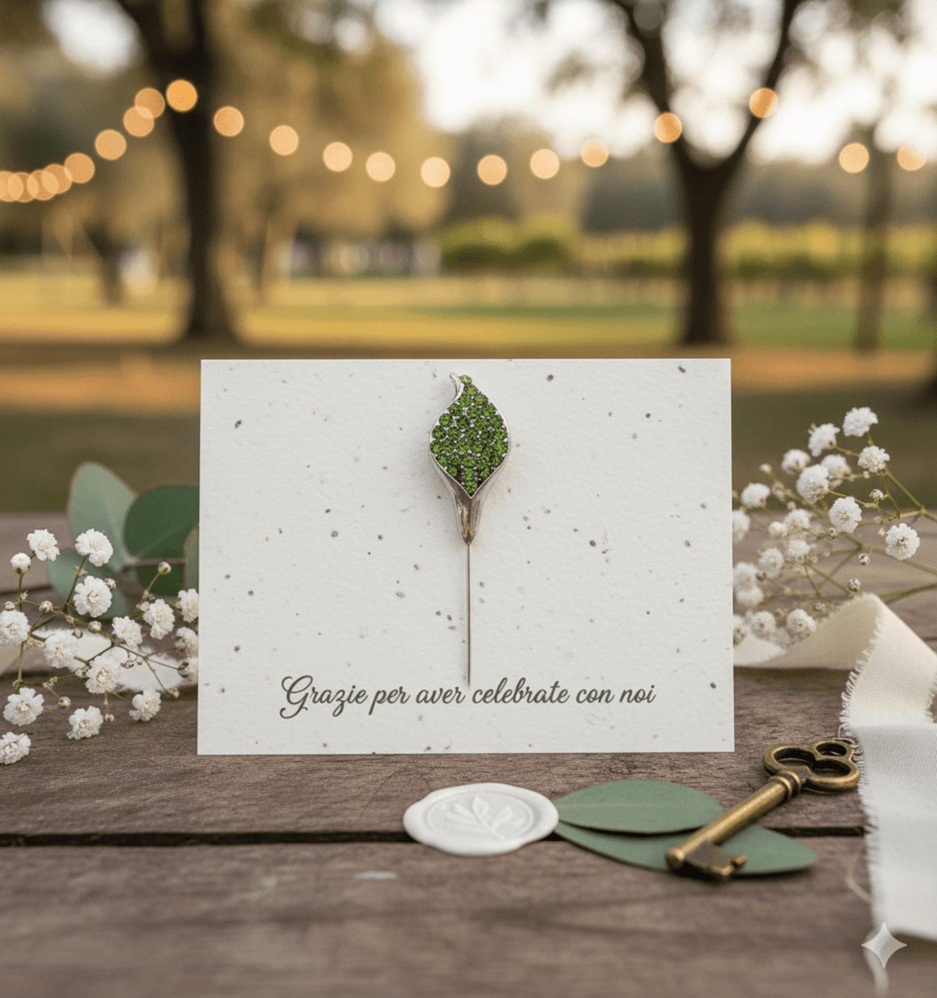 alfiler de boda en papel de semillas- Variedad - 2