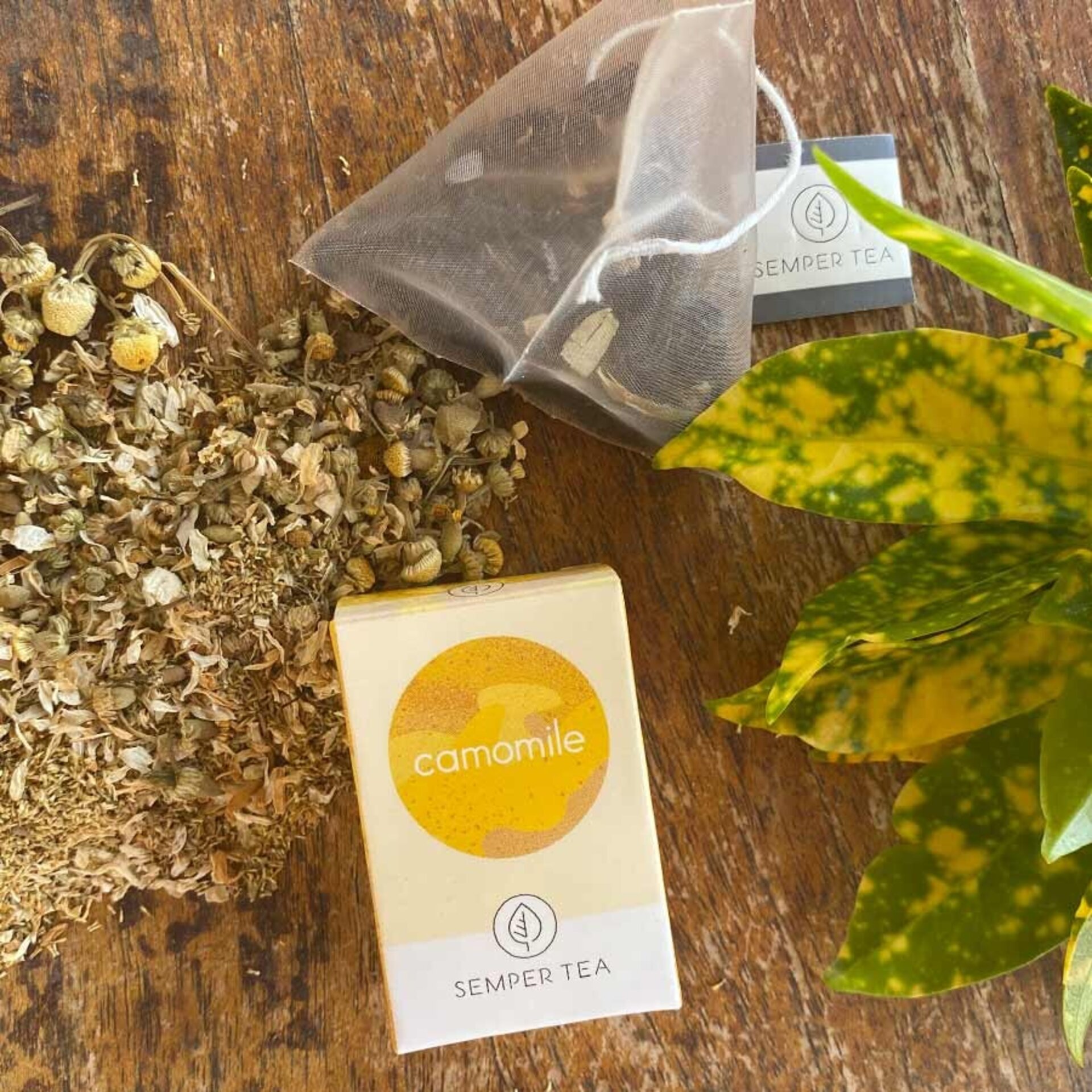 CAMOMILE infusión orgánica manzanilla I Té pirámide - 3