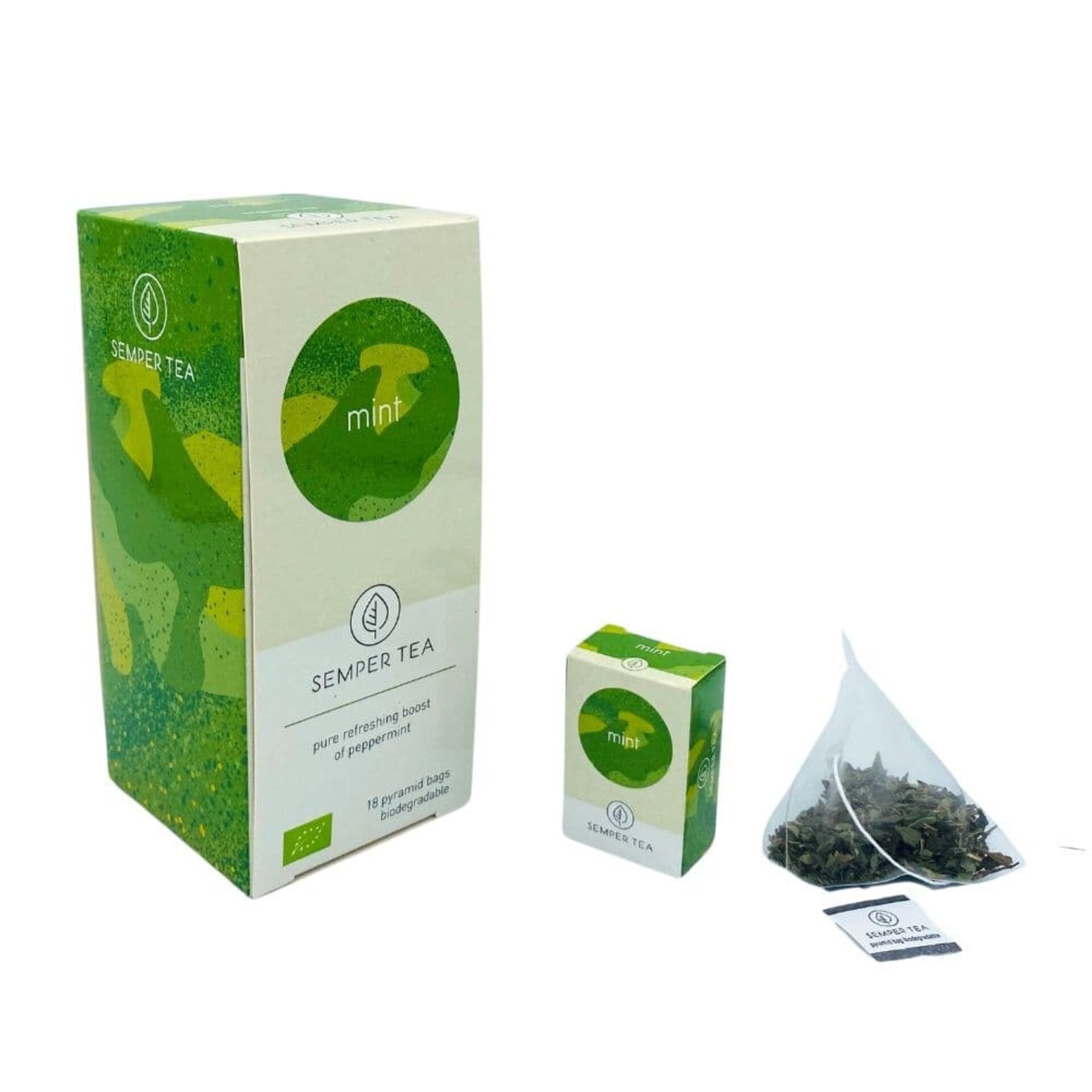 MINT infusión orgánica menta I Té pirámide - 3