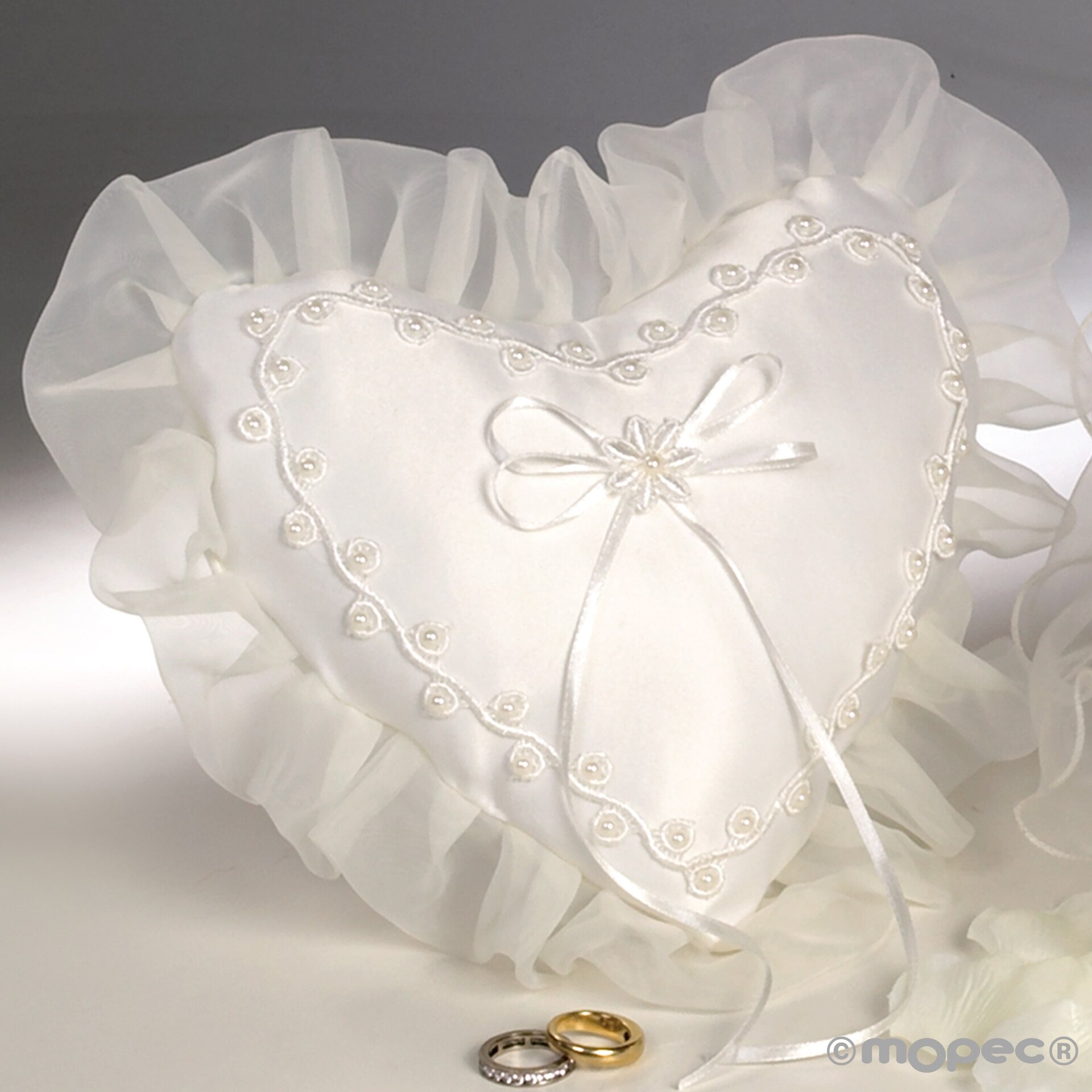 Cojín corazón alianzas - 1