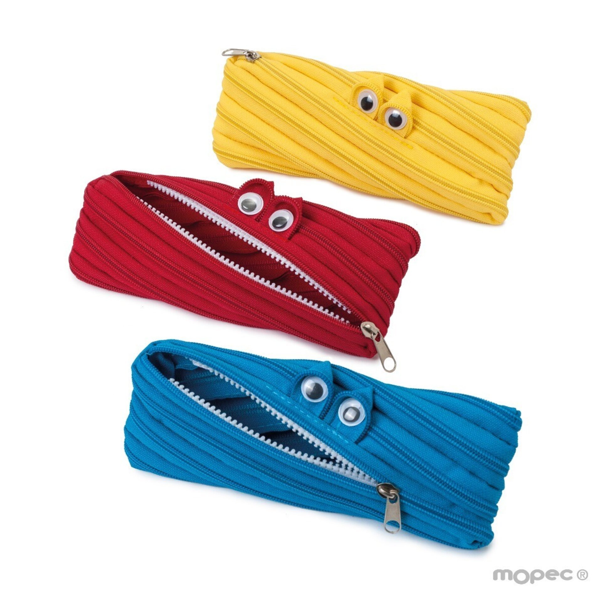 Plumier con cremallera monstruo surtido min 3 precio ud 2,80€ - 2