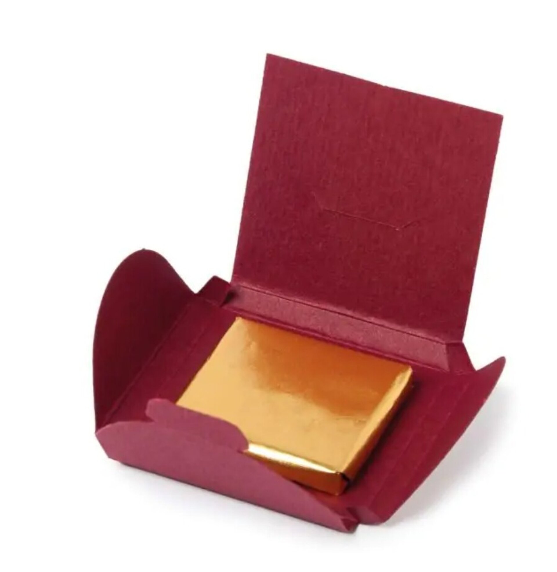 Estuche granate pinza dorada Merry Christmas y 1 napolitana* - 2