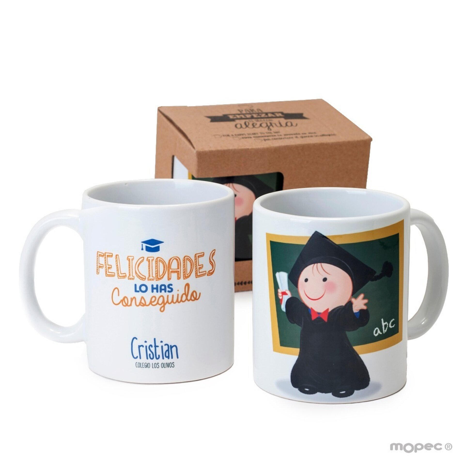 Taza cerámica Pit graduación y pizarra - 1