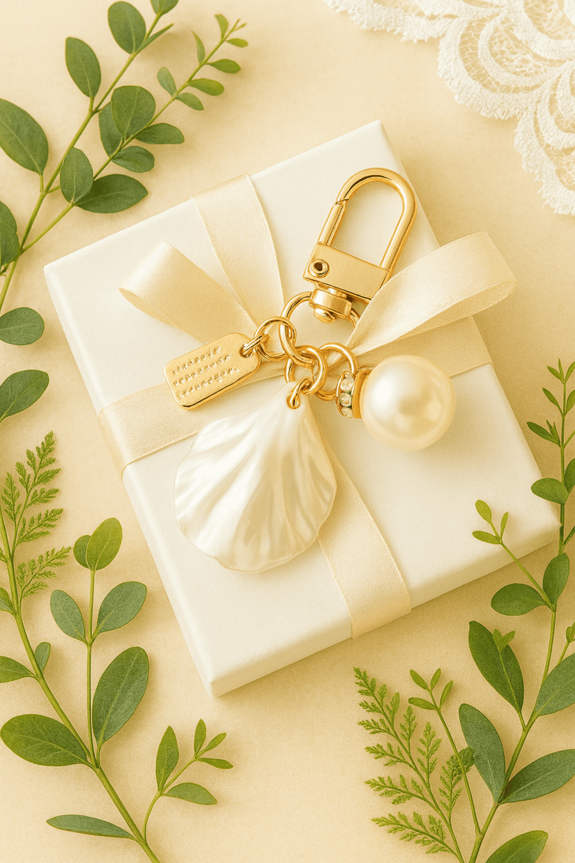 Llavero con nácar - 1