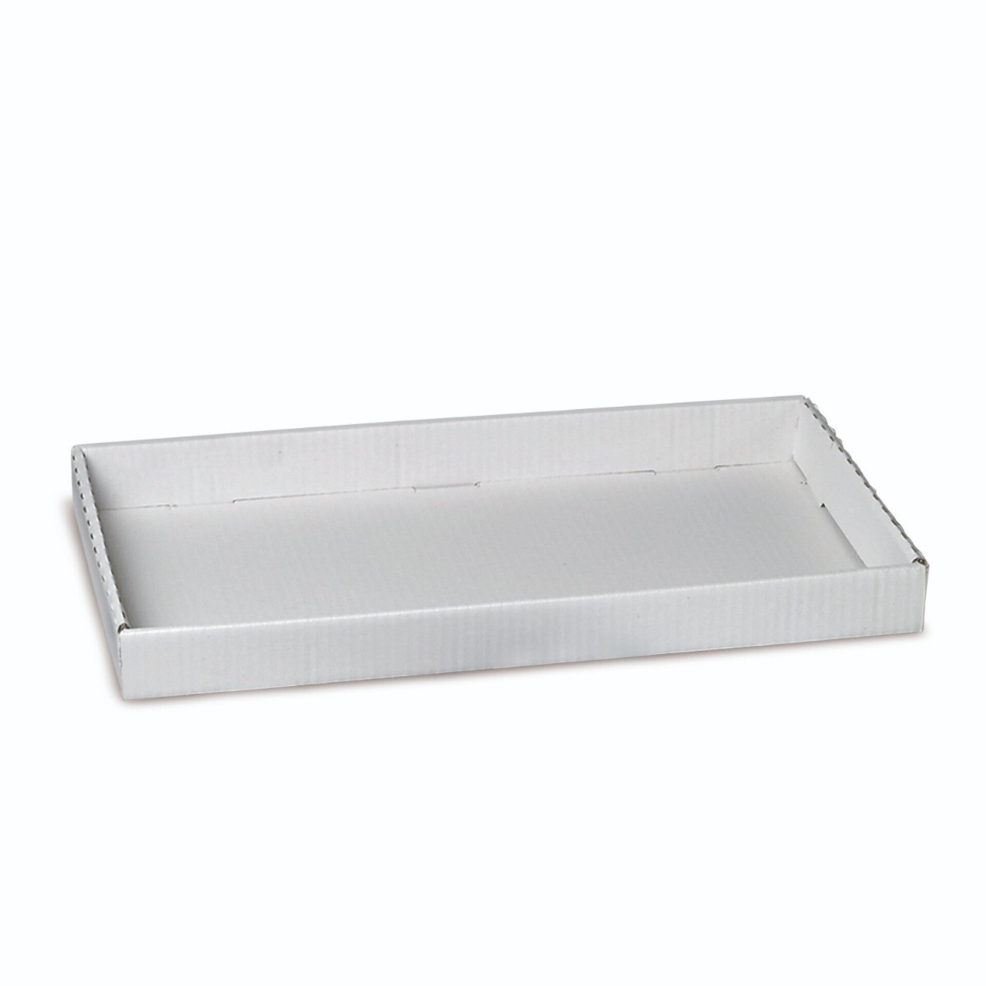 Bandeja lujo blanca 46x27x4,5cm - 1